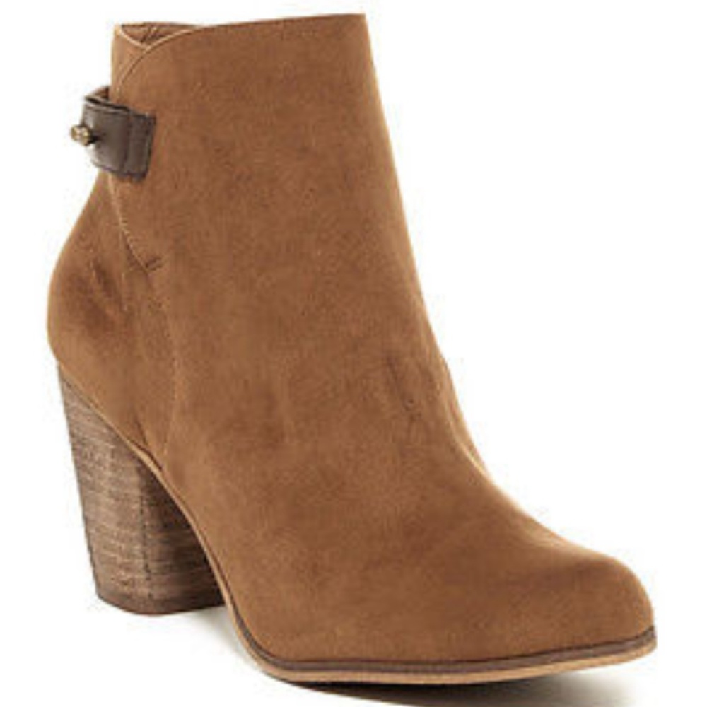 Abound Loren Cognac Brown Booties